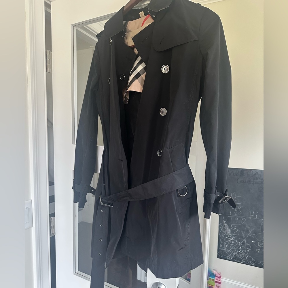 Burberry Black Trench Coat